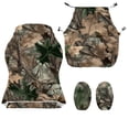 thumbnail image 4 of Whosucclay Hunting Camo Forest Print Gaming Chair Cover, Stretchable Elastic Computer Desk Chair Cover with Armrest Covers, 4Pcs Soft Non Fading Office Chairs Covers Slipcovers, 4 of 8