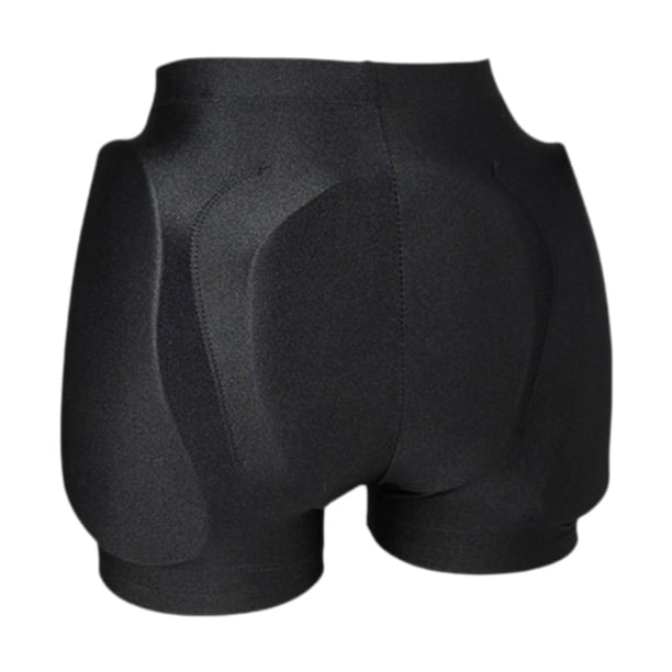 Pantalones cortos acolchados para patinaje artístico protectores de cadera para patinetas deportes al aire libre esquí S Sharpla