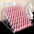 thumbnail image 4 of Nails Polished Holder With 5/6/7 Layers Clear Acrylic Display Shelf Space Saving Designs For Salon And Home Use, 4 of 7