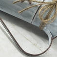 thumbnail image 3 of Florero de metal rústico Shabby Chic Flores secas Can Bucket Holder (S) Sywqhk Libre de BPA, 3 of 9