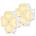 thumbnail image 4 of pequeña luz de noche 0.5W 4LEDs Control de luz sensible Toma de luz nocturna Al lado de la lámpara para la habitación del bebé Habitación de los niños Pasillo Escalera Dormitorio Sala de estar Sala de Eccomum pequeña luz de noche, 4 of 7