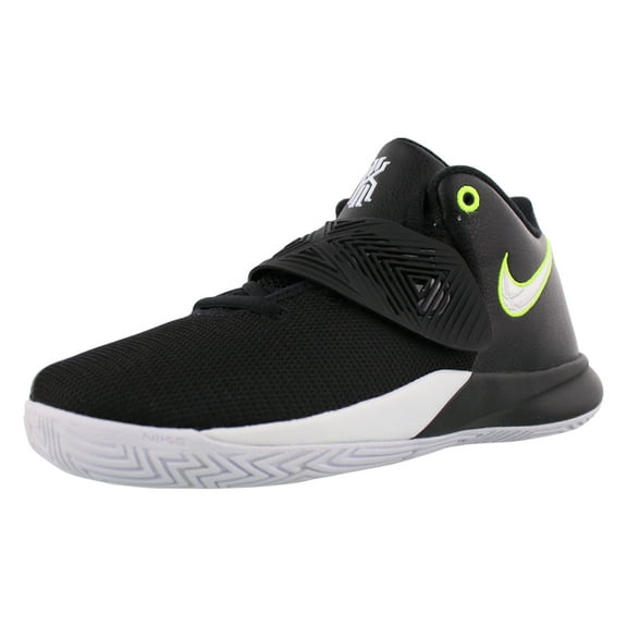 Nike Kyrie Flytrap III PS Boys Shoes Size 10.5, Color: Black/White Volt