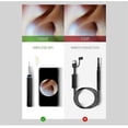 thumbnail image 4 of Bebird M9 Pro Otoscope Smart Visual Ear Cleaning Stick With 1080p Hd Digital Endoscope (black), 4 of 4