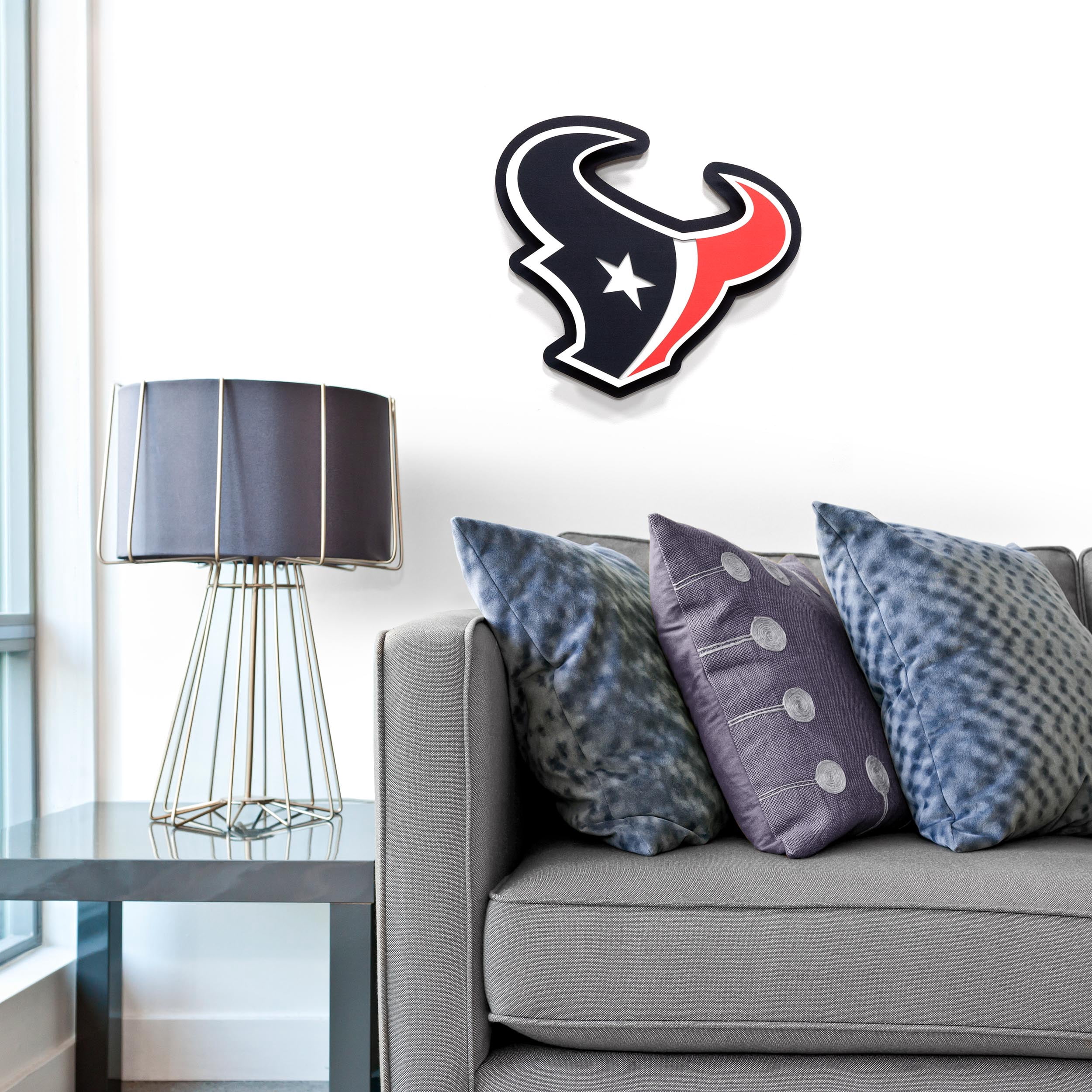 YouTheFan NFL Houston Texans 3DX Die Cut Wall Art
