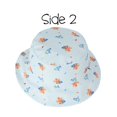 thumbnail image 3 of FlapJackKids - Patterned Sun Hat - Sailboat/Sub -S (6M-2Y), 3 of 5