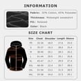 thumbnail image 4 of Venustas Unisex Heated Zip-Up Hoodie with Battery, Electric Heating Fleece Jacket for Men & Women, Winter Warm Sweatshirt (Black, XS), 4 of 10