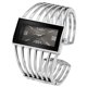thumbnail image 2 of Sfonq Summer Clearance Mothers Day Gift for Grilfriend Womens Watches ,Luxury Fashion Unique Design Square Dial Ladies Alloy Bracelet Quartz Watch,F Buy 2 Save 10%, 2 of 2
