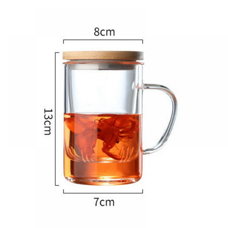 Glassware 300/500ml. Tea Infuser Cups