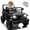 12VBlack-2WD, variant on BCARORUR 12V Ride on Electric Truck Car for Kids, 12V Kids Electric Vehicles w/ Remote Control, 4 Wheel Suspension, USB, Bluetooth, Power Display, Battery Powered Ride on Toys for Boys Girls (Black)