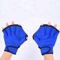 thumbnail image 4 of 1 Pair Swimming Webbed Gloves Diving Gloves Training Gloves Aquatic Fitness Paddles Water Resistance Diving Hand Web for Men, Women, Scuba Diving, Snorkeling, Spear Fishing, 4 of 7