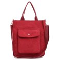 thumbnail image 1 of Bolso de mujer portátil, bolso retro sencillo de un solo hombro, 1 of 5