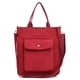 thumbnail image 1 of Bolso de mujer portátil, sencillo bolso de hombro retro rojo, 1 of 5