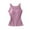 Purple, variant on Women's Seamless Camisole Tank Top with Soft Chest Pad, Wire-Free Summer Essential for Comfortable Layering,Army Green L