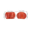 thumbnail image 5 of OUNONA 6 Pcs Piquets de Réglage de Guitare de Remplacement Ovales en Résine pour Guitares Acoustiques Design Rouge, 5 of 5