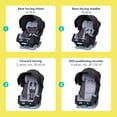 thumbnail image 4 of Baby Trend Cover Me™ 4-in-1 Convertible Car Seat, 4 of 20