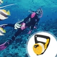 thumbnail image 2 of Tolla de cuerda de buceo con mango Tapón Profesiones Línea Renuadora Kayak Trolley Paracord Titular de carrete Rueda Snorkel Agua Deportes Amarillo Eigraketly OD002622-02B, 2 of 5