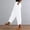 White 1, variant on Outfmvch linen pants women High Waisted Wide Leg 2026 Summer Gauze Gauchos for Women Beach Vacation Clothes Straight Leg Lounge Paper Bag Pants Women Gauze Pants Women Flowy Pants Black L