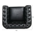 thumbnail image 3 of One-Person Sofa for Relaxing Living Room | Backrest with Equal Stress | Soft and Cleanable PU Leather | Simple Clean of Birch Leg Stains, 3 of 6