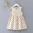thumbnail image 2 of MEZZALL Girls' Dresses Summer Floral Dress Sleeveless Casual Dress For Children 1 7 Years 6-7 Years Comfort Kids Sundress, 2 of 4