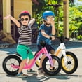 thumbnail image 4 of Costway 12 Inch Magnesium Toddler Balance Bike No Pedal Training Toddler Balance Bike Pink, 4 of 10