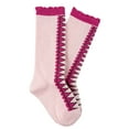 thumbnail image 4 of Lovely Annie Unisex Children 3 Pairs Pack Non-Skid Non-Slip Cotton Crew Socks One Size 3 Girl Color(D), 4 of 4