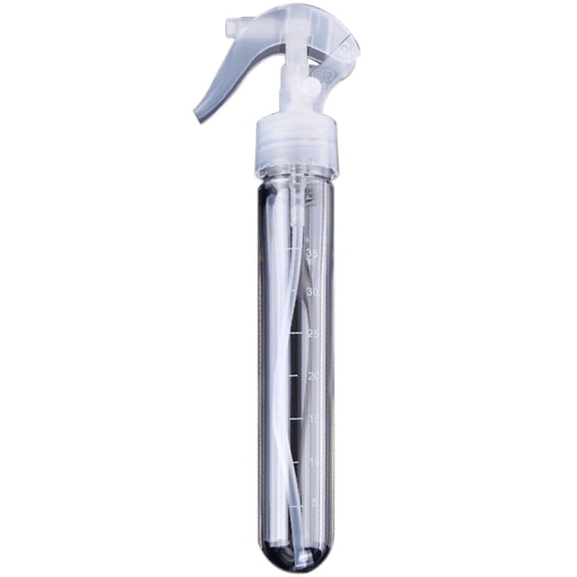 Botella de spray de colores transparente, regadera portátil, herramientas de salón de belleza, botella recargable de alta presión Cuentagotas de vidrio y botellas transparente 21.3*3*6.5 cm Seitruly MR5754-06
