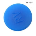 thumbnail image 4 of 10 Pieces Hexagonal Bicycle Bolts Screw Covers Plastic Universal Bolt and Nuts Kit Mountain Bikes Screws Set Cycling Components M6 Blue, 4 of 7