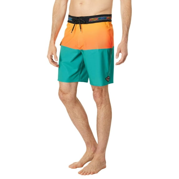 Billabong Men's Fifty50 Pro 19" Boardshorts Swim Bottoms Stretch Aqua Multi 32