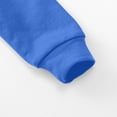 thumbnail image 7 of DJDLJWCJ Boys Long Sleeve Sweatshirt Solid Color Crewneck Pullover Boys Stretch Soft Lightweight Sweatshirts Blue Size 3T, 7 of 7