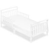 Dream On Me Sleigh Toddler Bed, White