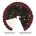thumbnail image 2 of Pofeuu Casino Print Christmas Tree Skirt Tree Skirt Ornaments Soft Plush Christmas Tree Mat for Decorations Holiday Party Indoor Outdoor-48", 2 of 6