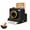Black, variant on 3D Printed Latte Art Camera, Manual Coffee Powder Printer with Multiple Stencil Cards, Mechanical Coffee Stencil Maker for Cappuccino, Hot Chocolate, Desserts, Home Cafe (Black, 5 Template Cards)