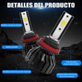 thumbnail image 2 of Z5 High Performance LED Work Light Headlight Bulb 300% Brighter 6000K Cool White 12V LED Bulbs Pack Of 2, 2 of 9