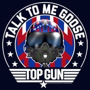 Mens Top Gun Maverick Talk to Me Goose Graphic T-Shirt