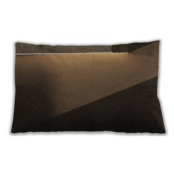 Ahgly Company Indoor Rectangular Contemporary Lumbar Throw Pillow, 13 inch by 19 inch