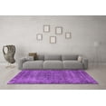 thumbnail image 3 of Ahgly Company Indoor Rectangle Oriental Purple Industrial Area Rugs, 8' x 12', 3 of 4