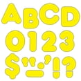 thumbnail image 2 of Trend Enterprises T-79003BN 3 in. Yellow Casual Ready Letters, 123 Per Pack - Pack of 6, 2 of 2