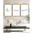 thumbnail image 5 of SHENIFY Large 24x36in3pcs Natural Framed Be Our Guest Guest Room Wall Decor Guest Bedroom Wall Art Farmhouse Guest Room Hanging Decoration, 5 of 5