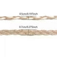 thumbnail image 2 of 10M Natural Jute Ribbon Crafts Rope String For DIY Wedding Jute Cord Twine Vintage Jute Gift Wrap Sewing Party Home Accessories, 2 of 5