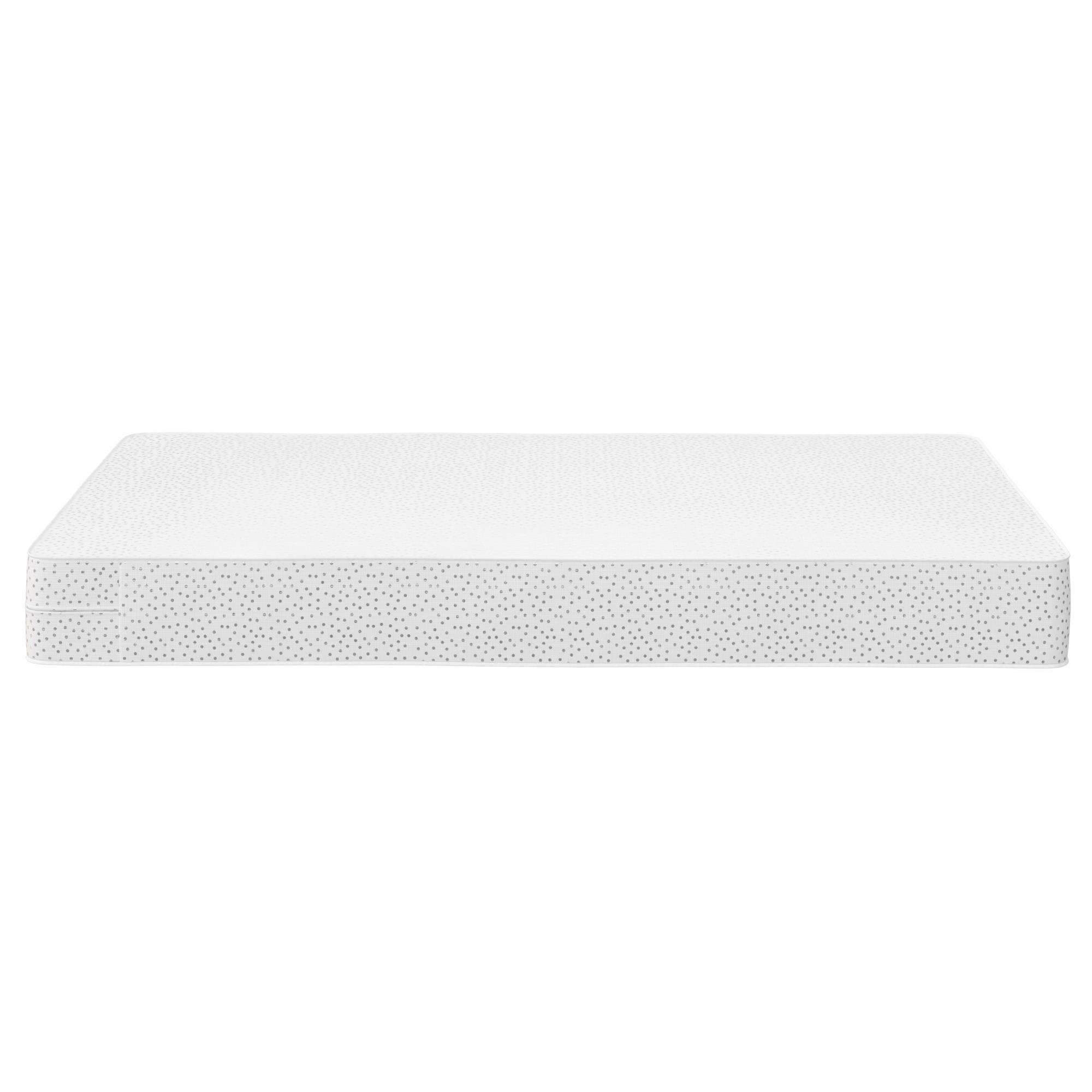Safety 1st Sweet Dreams Baby & Toddler Mattress, White/Gray Polka Dot