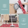 thumbnail image 6 of Red Christmas HO Pattern Kitchen Rugs Sets Of 3,Kitchen Runner Rugs Non Skid Washable,Decorative Kitchen Floor Mats for Kitchen,Sink,Laundry,17"x30"+ 17"x47" + 17"x59", 6 of 6