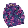 thumbnail image 3 of Girls Boys Rain Jackets for Kids Toddler Lightweight Waterproof Raincoats Hooded Rushing Jacket Sports Windbreakers Sizes 3-12T, 3 of 7