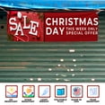 thumbnail image 3 of Christmas Sele Large Banners and Signs for Outdoor by DreamController|Polyester Banner with 4 Holes for Easy Hang Indoor & Outdoor|4x1 Feet Banner to Promote Business Seles|HD Banner Made in USA, 3 of 6
