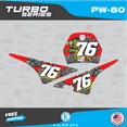 thumbnail image 2 of Kalair GFX Graphics Kit for Yamaha PW80 (1990-2008) Lunatic Series, 2 of 5