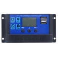 thumbnail image 3 of Controlador De Panel Solar, Pantalla LCD Gestión De Carga PWM De 3 Etapas Salida USB Dual Controlador De Panel Solar De Salida USB Dual, Para La Familia De La Industria, 3 of 8