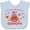 AE-Light Blue, variant on Inktastic Heart Belongs to Grandpa Girls Baby Bib