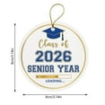 thumbnail image 3 of Graduation Ornaments 2026 - Graduation Christmas Ornament - Class of 2026, High School, Senior Gifts for for Women, Daughter - Graduate Ornaments for Christmas Tree - Ceramic Ornament, 3 of 7