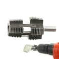 thumbnail image 2 of Binwennn Thread Maker Tool Drill Compatible Pipe Threader Kit With Various Die Sizes Threading Tools Pipe Tap Wire Opener Alloy Plumbing Tap Tool Hand Tools Kitchen down Faucet Parts Kitchen Spray, 2 of 8