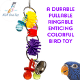 thumbnail image 2 of 1005 Paci Gear Ringer M&M Bird Toys Acrylic Pacifier Foot Gears Sturdy, 2 of 7