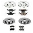 thumbnail image 3 of PowerStop Front and Rear Z23 Evolution Sport Carbon-Fiber Ceramic Brake Pad and Drilled & Slotted Rotor Kit Fits: FORD Select Models K1359, 3 of 10
